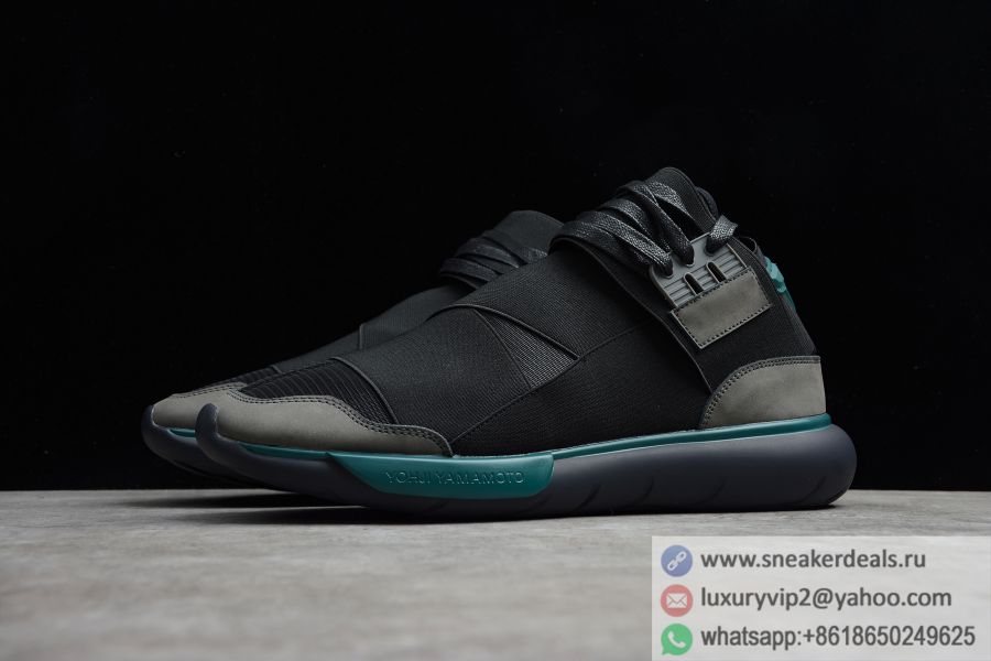 Adidas Y-3 Qasa High Black Green S84735 Men Shoes